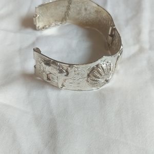 Egyptian style pin lock bracelet